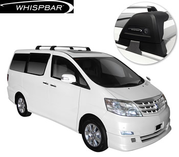 Toyota Alphard Whispbar roof racks